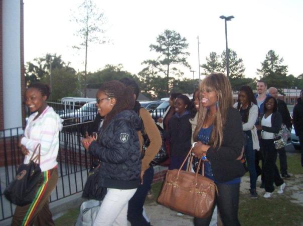 French youth arrive Saturday, October 22