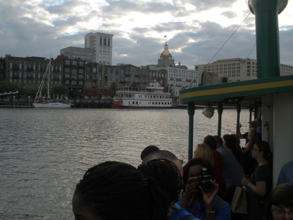 Ferry across Savannah River